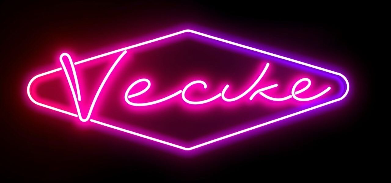 Vegas Vickie Neon Sign