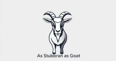 As Stubborn as a Goat