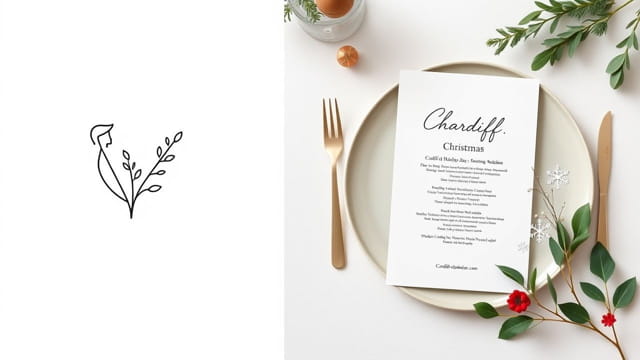 Botanist Cardiff Xmas Menu