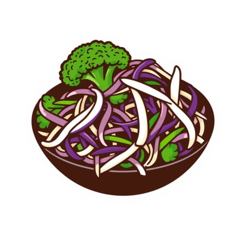 Broccoli Slaw Stir Fry