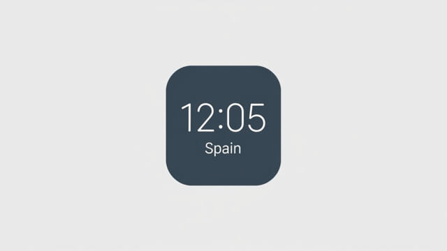 Current Time In Spain