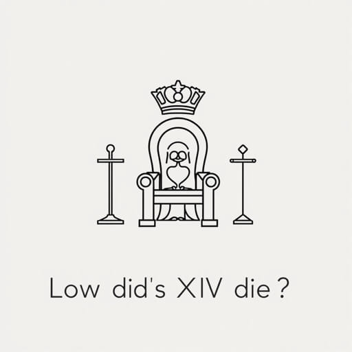 How Did Louis XIV Die