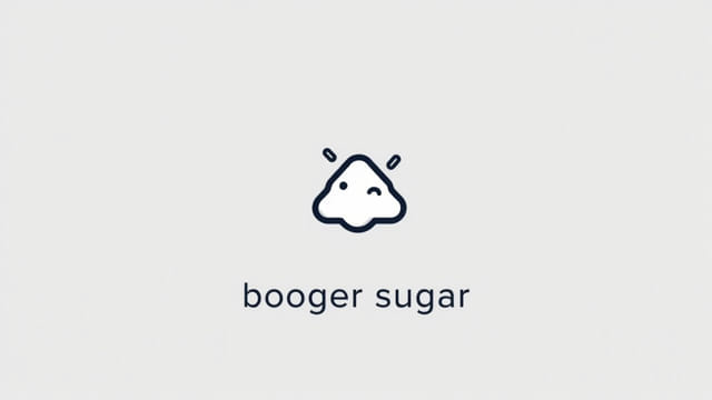 is Booger Sugar Slang