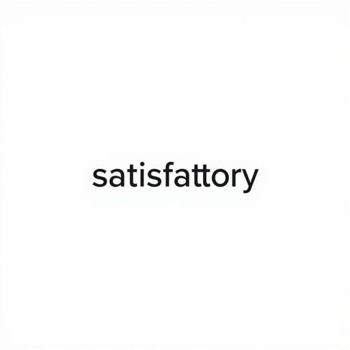 is satisfactory a word