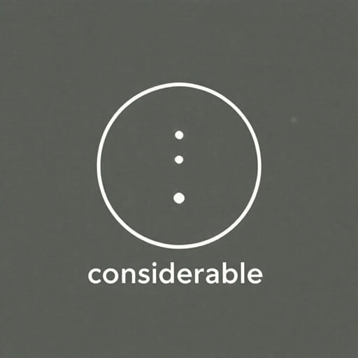 Other Words for Considerable