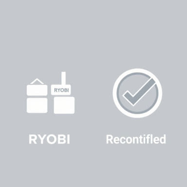 Ryobi Factory Blemished Vs Reconditioned