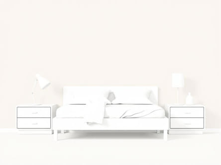 A Bed With A Desk Underneath