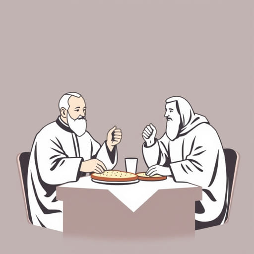 Breaking Bread With Monsignor Jamie