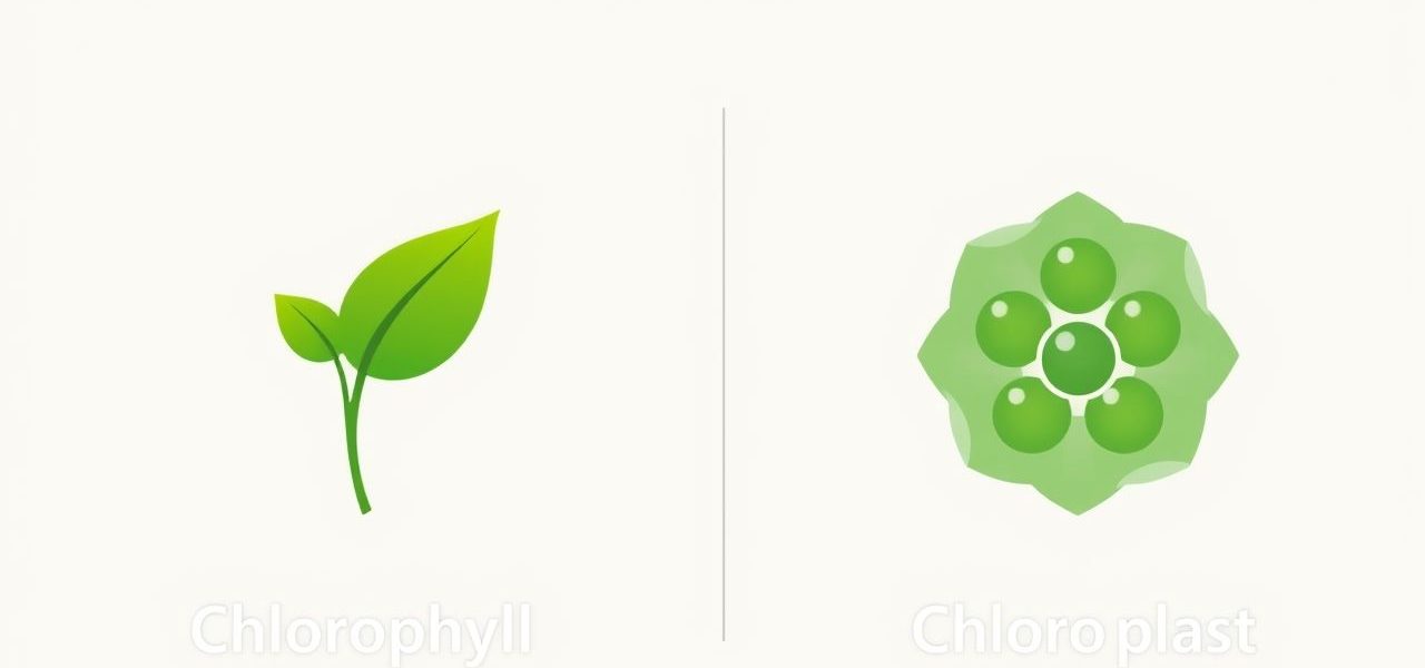Chlorophyll And Chloroplast Difference