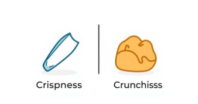 Difference Between Crispness And Crunchiness