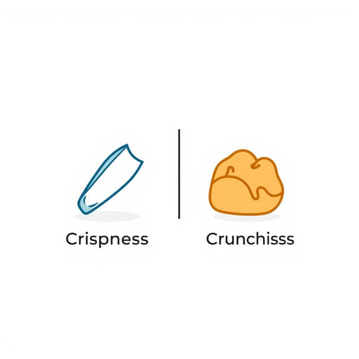 Difference Between Crispness And Crunchiness