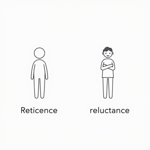 Difference Between Reticence And Reluctance