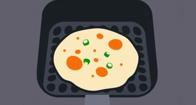 Frozen Scallion Pancake In Air Fryer