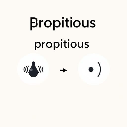 How To Pronounce Propitious In English
