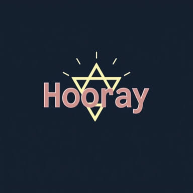 Jewish Word For Hooray