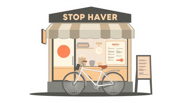 Kedai Makanan Basikal Stopover Menu