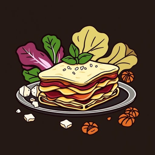 Lasagne Radicchio Gorgonzola E Noci