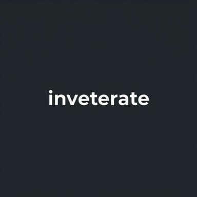 Make A Sentence With The Word Inveterate