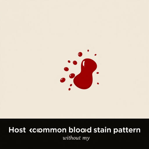 Most Common Bloodstain Pattern