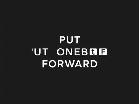 Put Oneself Forward Crossword Clue