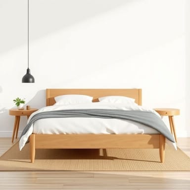 Queen Bed Frame Coastal