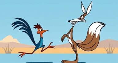 Roadrunner And Wile E Coyote