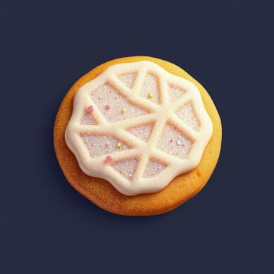 Shining Glitter Cookie Toppings