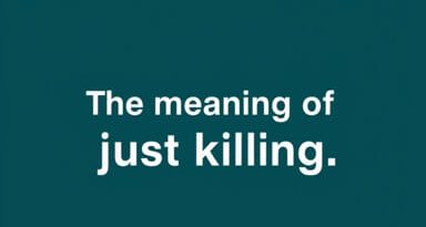 The Meaning Of Just Kidding