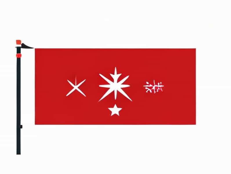 Flag Of Inner Mongolia