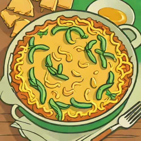 Green Bean Casserole With Velveeta