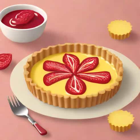 Jamie Oliver Rhubarb And Custard Tart