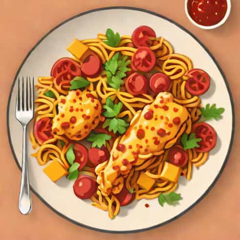 Joe Wicks Cheesy Chicken And Chorizo