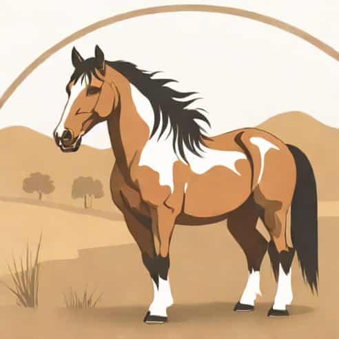 Knabstrupper X Clydesdale Horse Valley