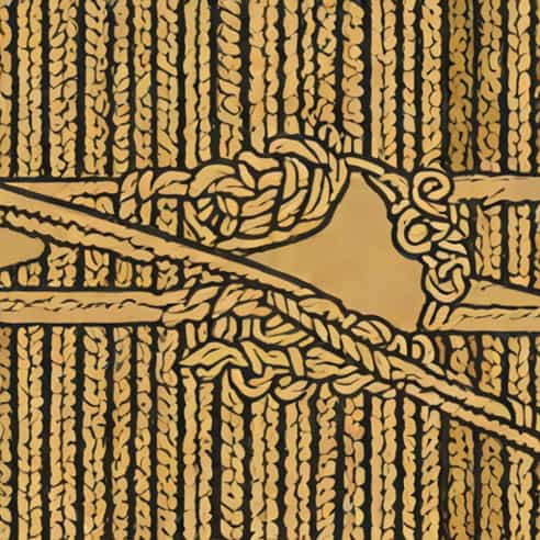 Knitting A Buttonhole In Garter Stitch