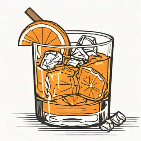 Old Fashioned With Cointreau And Bourbon