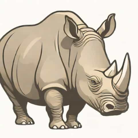 Oxpecker Birds Rhino Type Of Symbiosis