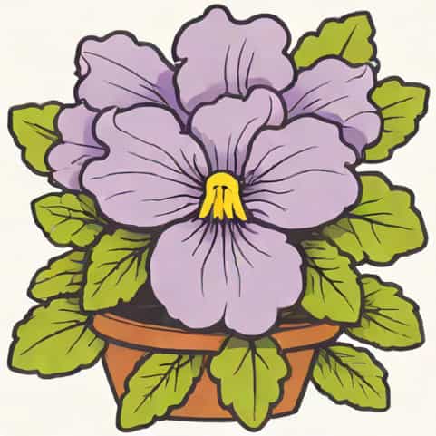 Rob'S Wascally Wabbit African Violet