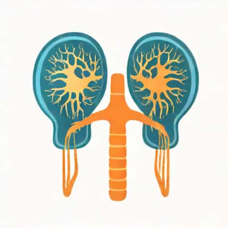 X Ray Of Kidneys And Ureter With Dye