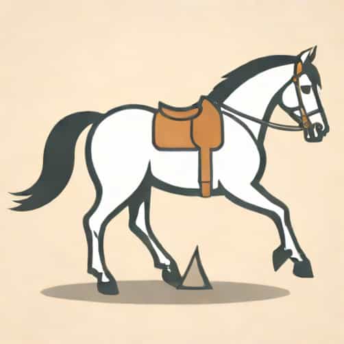 Broken Fetlock On A Horse