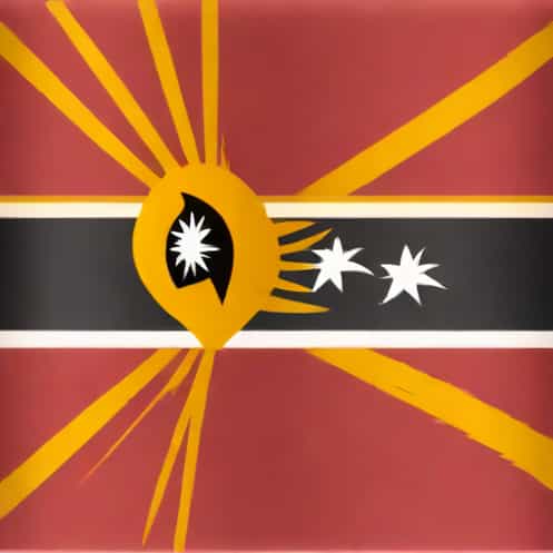 Flag Of Papua New Guinea