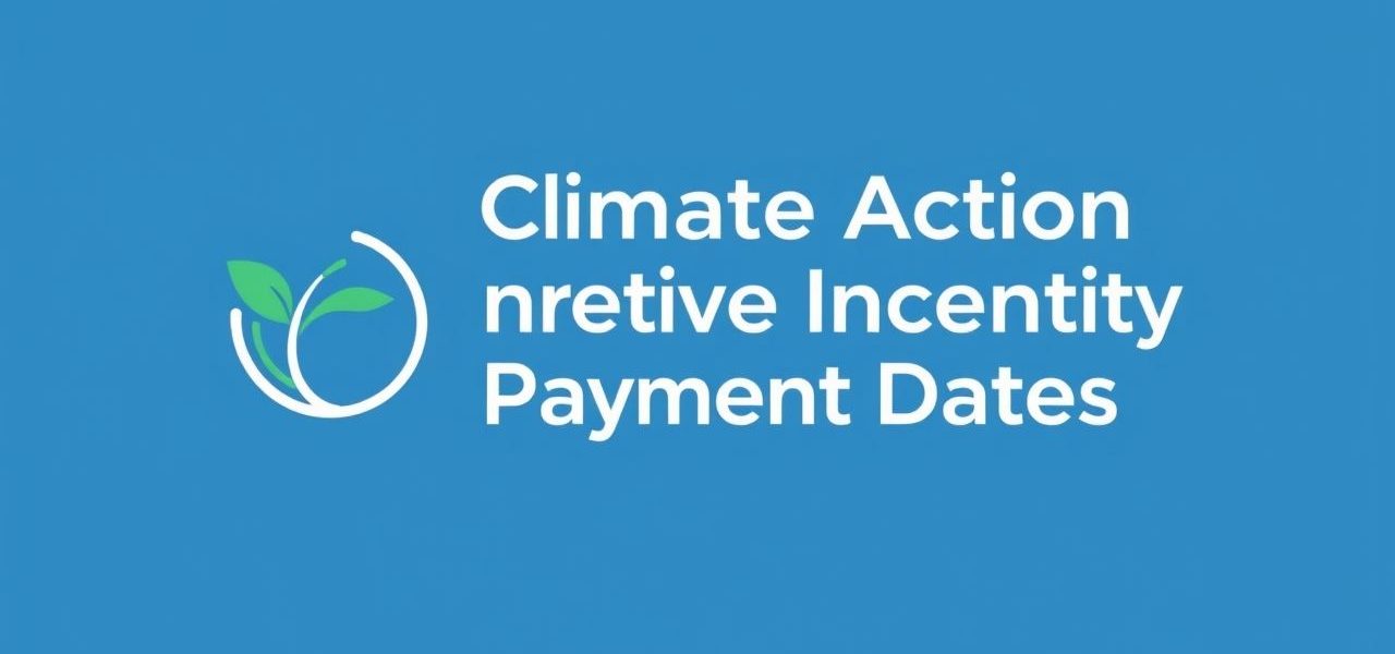 Climate Action Incentive Payment Dates