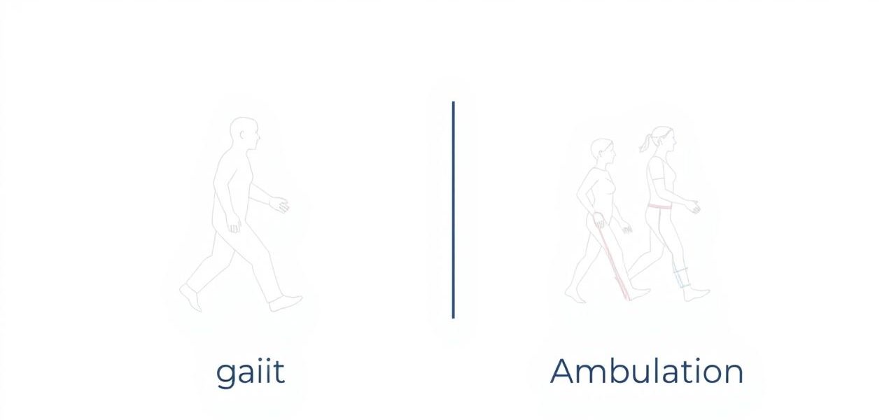 Difference Between Gait And Ambulation