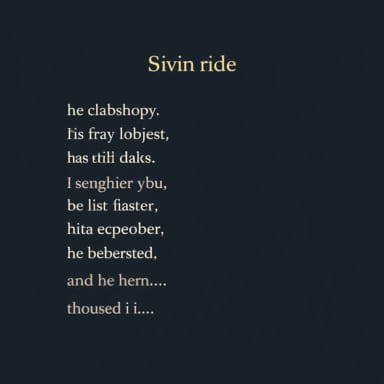 English Sonnet Rhyme Scheme