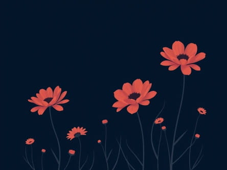 Flowers In The Gloaming Wylde Flowers