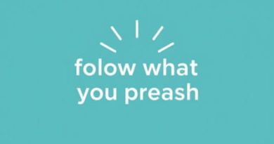 Follow What You Preach Meaning