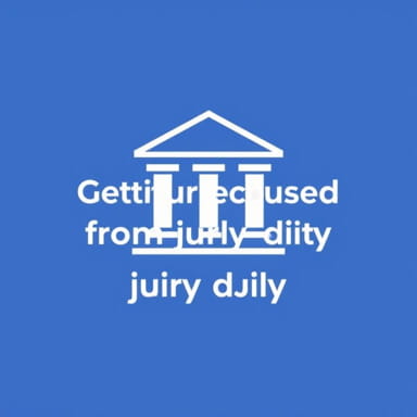 Getting Excused From Jury Duty