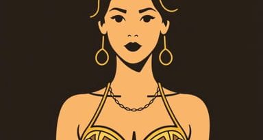 Gold Bikini Princess Leia