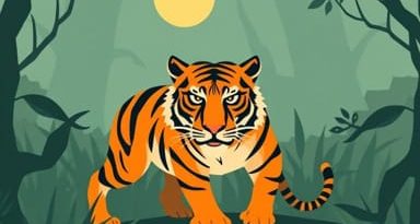 How Does The Tiger In The Jungle Terrorize The Villagers?