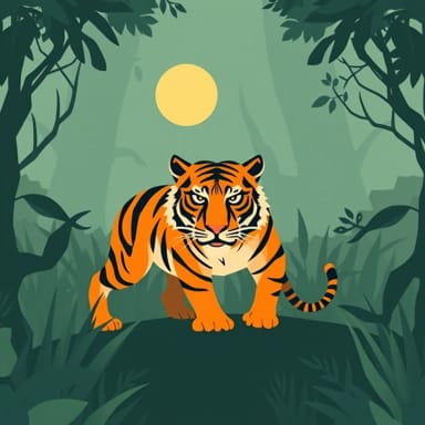 How Does The Tiger In The Jungle Terrorize The Villagers?