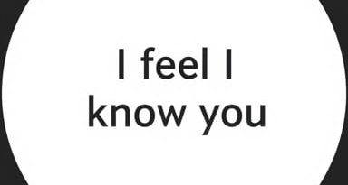 I Feel I Know You Anathema